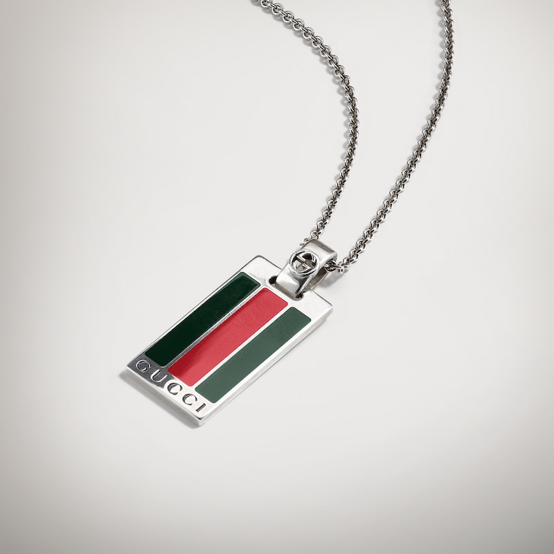 Gucci Pendant Chain Necklace With Web | Thumbnail 3 Gucci Pendant Chain Necklace With Web | Thumbnail 3