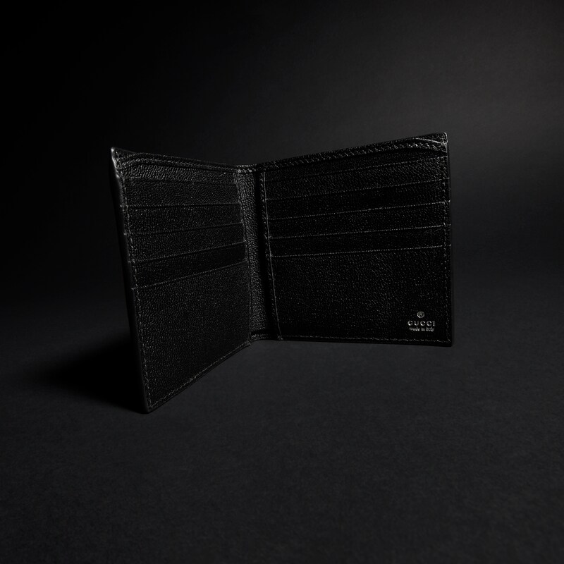 Gucci Bi-fold Wallet With Web Card Slots | Thumbnail 2