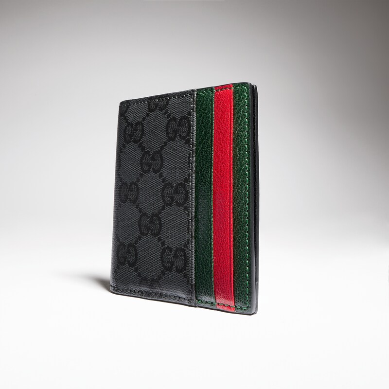 Gucci Bi-fold Wallet With Web Card Slots | Thumbnail 3