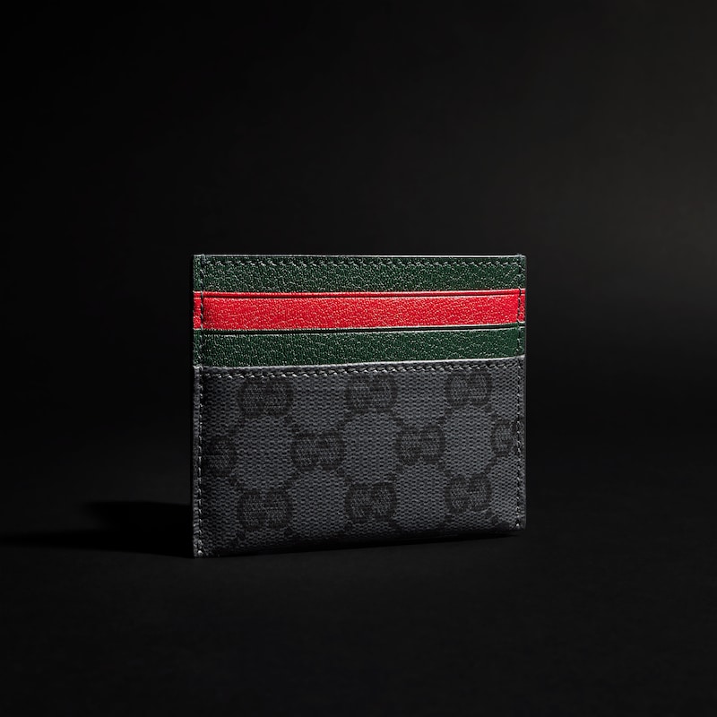 Gucci Card Case With Web Card Slots | Thumbnail 3