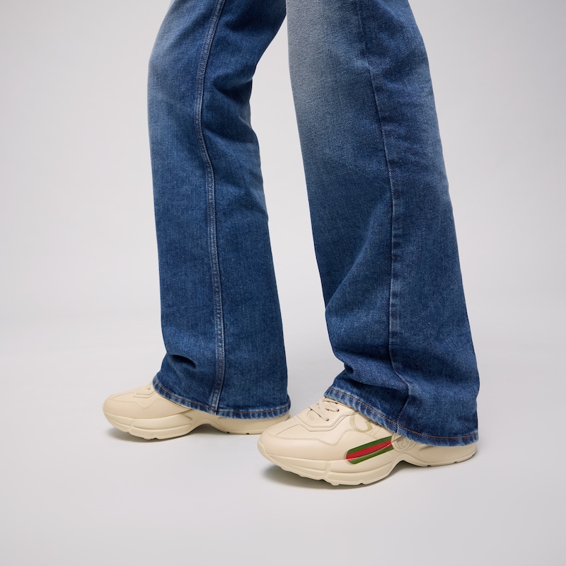 Gucci Rhyton Sneaker With Gucci Logo | Thumbnail 3 Gucci Rhyton Sneaker With Gucci Logo | Thumbnail 3
