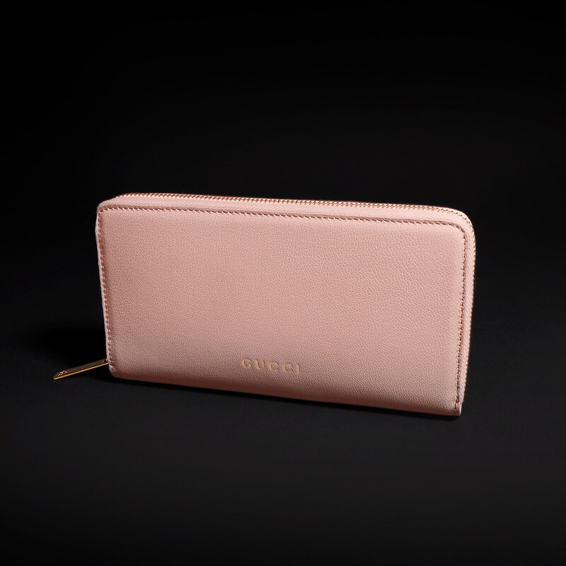 Gucci Zip Around Wallet With Gucci Lettering | Thumbnail 3
