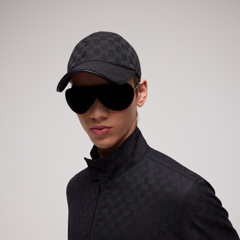 Gucci GG Cotton Canvas Baseball Hat | Thumbnail 3 Gucci GG Cotton Canvas Baseball Hat | Thumbnail 3