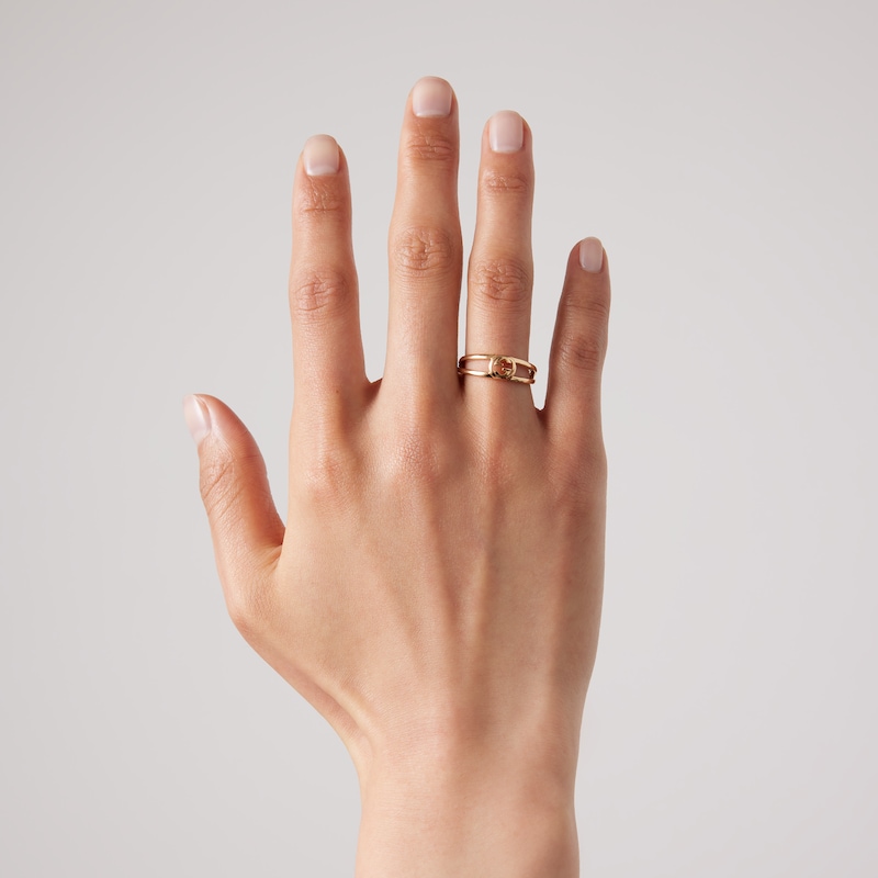 Gucci Interlocking 2-band 18k Ring | Thumbnail 2