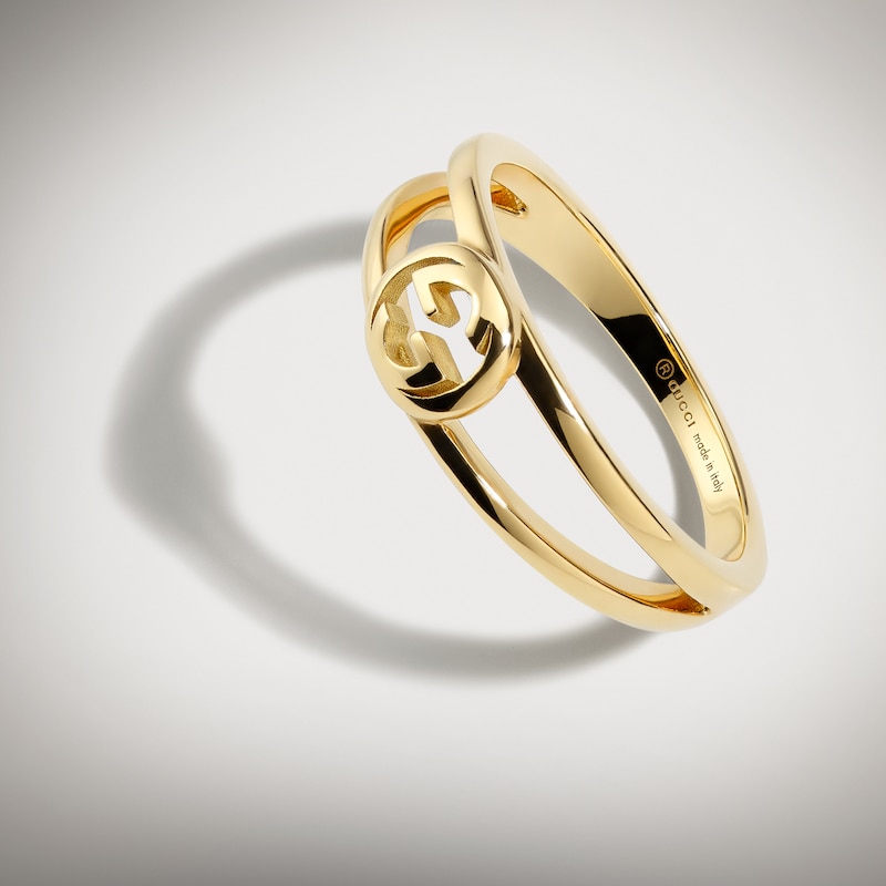 Gucci Interlocking 2-band 18k Ring | Thumbnail 3