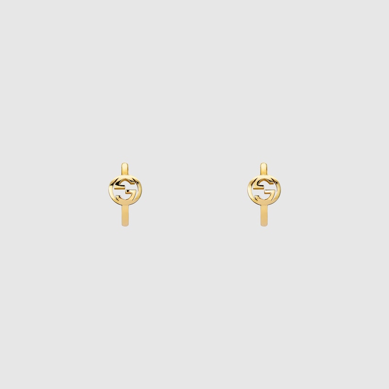 Interlocking 18k Hoop Earrings Interlocking 18k Hoop Earrings