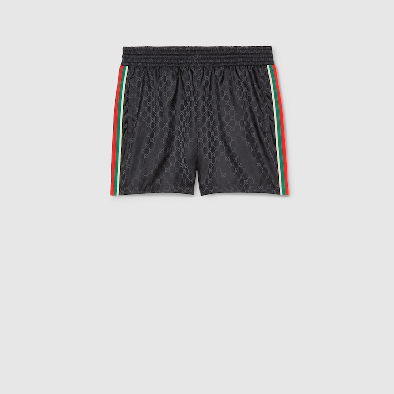 Gucci GG Print Nylon Swim Shorts