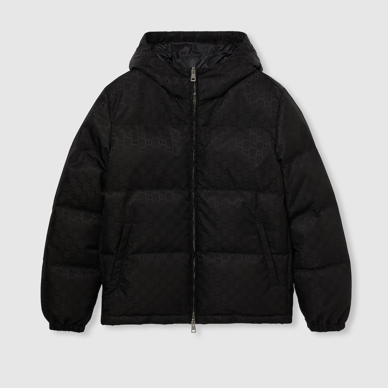 GG Nylon Canvas Down Jacket GG Nylon Canvas Down Jacket