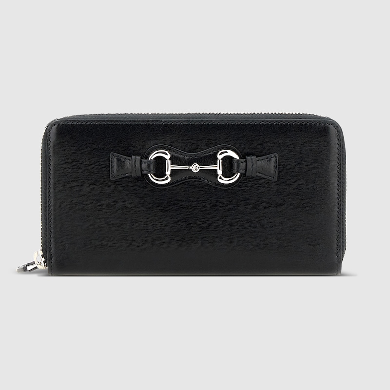 Gucci Zip Around Wallet With Horsebit