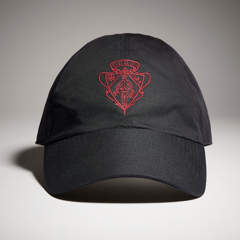 Gucci Cotton Baseball Hat With Embroidery | Thumbnail 3