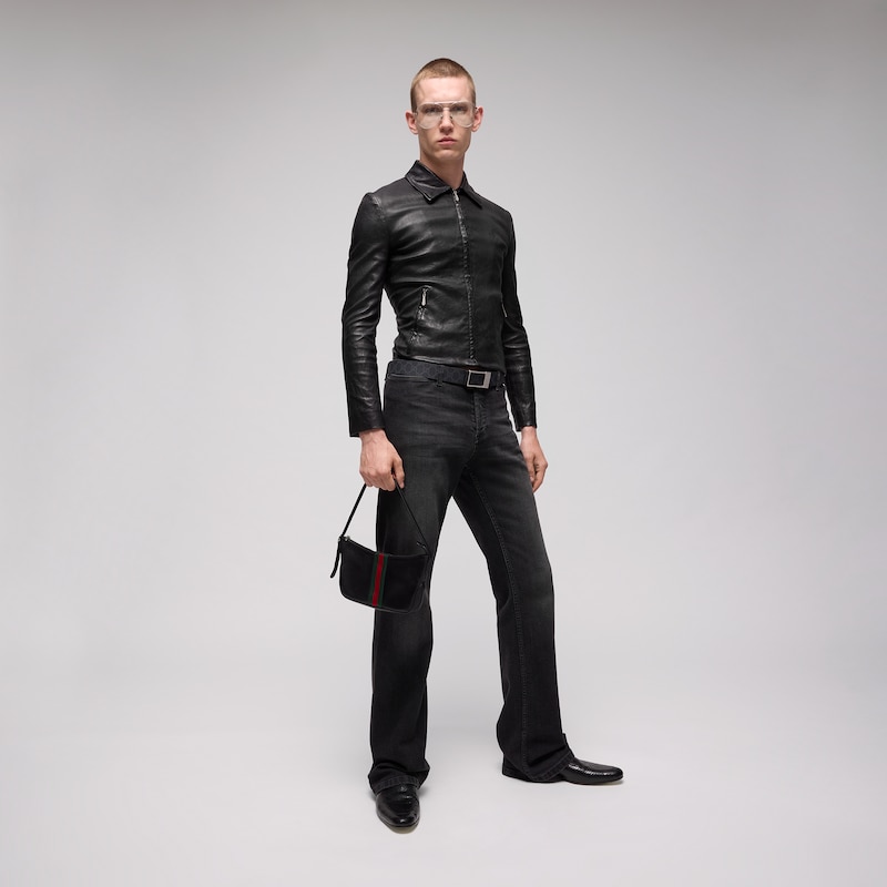 Gucci Reversible Belt With Rectangular Buckle | Thumbnail 2 Gucci Reversible Belt With Rectangular Buckle | Thumbnail 2