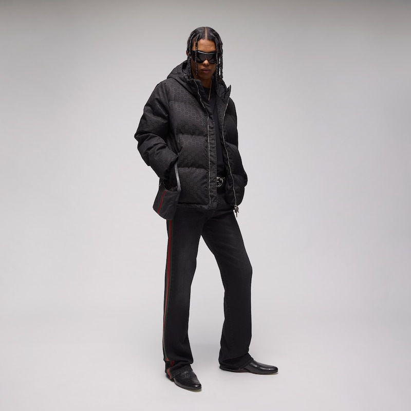 Gucci GG Nylon Canvas Down Jacket | Thumbnail 2