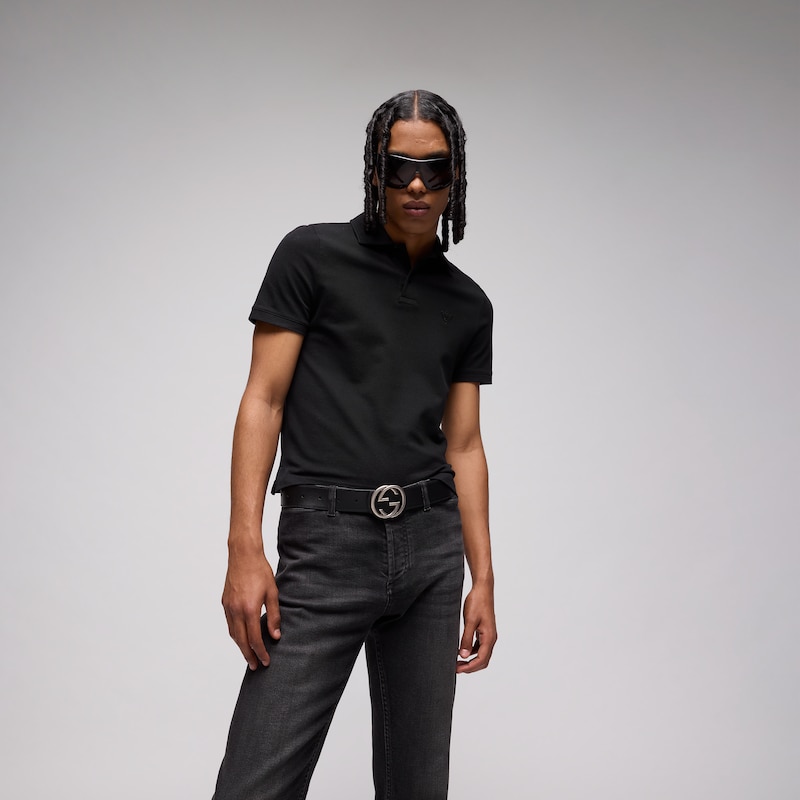 Gucci Reversible Belt With Interlocking G Buckle | Thumbnail 3 Gucci Reversible Belt With Interlocking G Buckle | Thumbnail 3