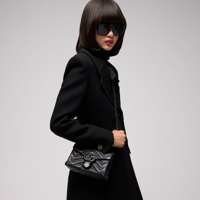 Gucci GG Marmont Mini Shoulder Bag | Thumbnail 3 Gucci GG Marmont Mini Shoulder Bag | Thumbnail 3
