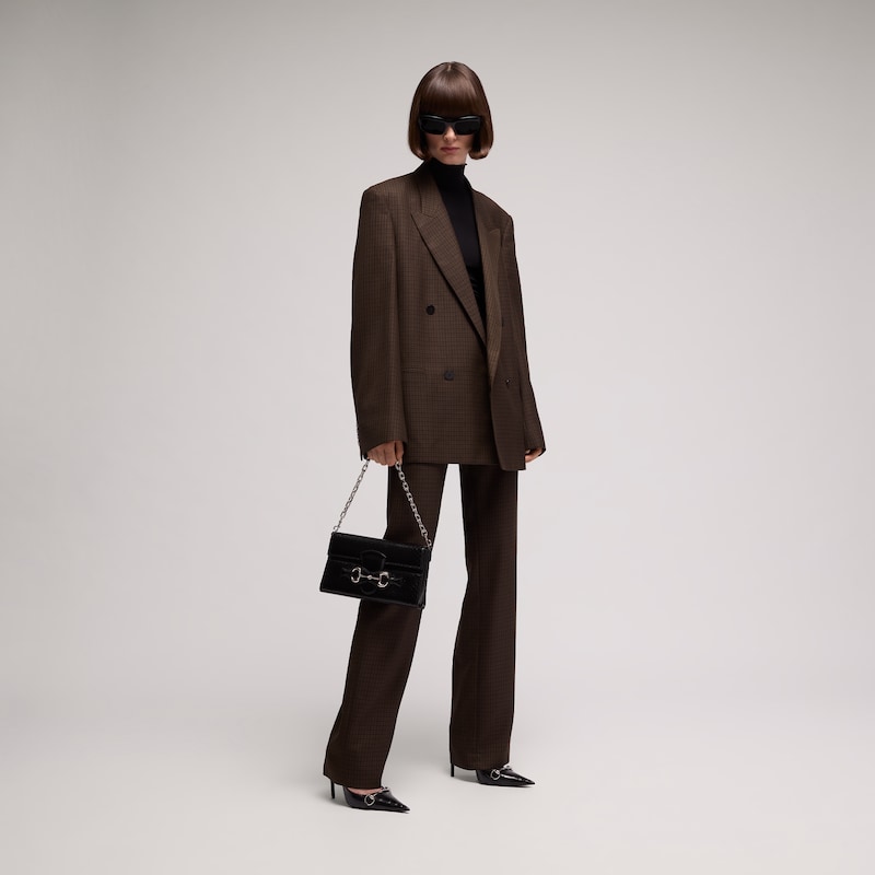 Gucci Gingham Wool Jacket | Thumbnail 2 Gucci Gingham Wool Jacket | Thumbnail 2