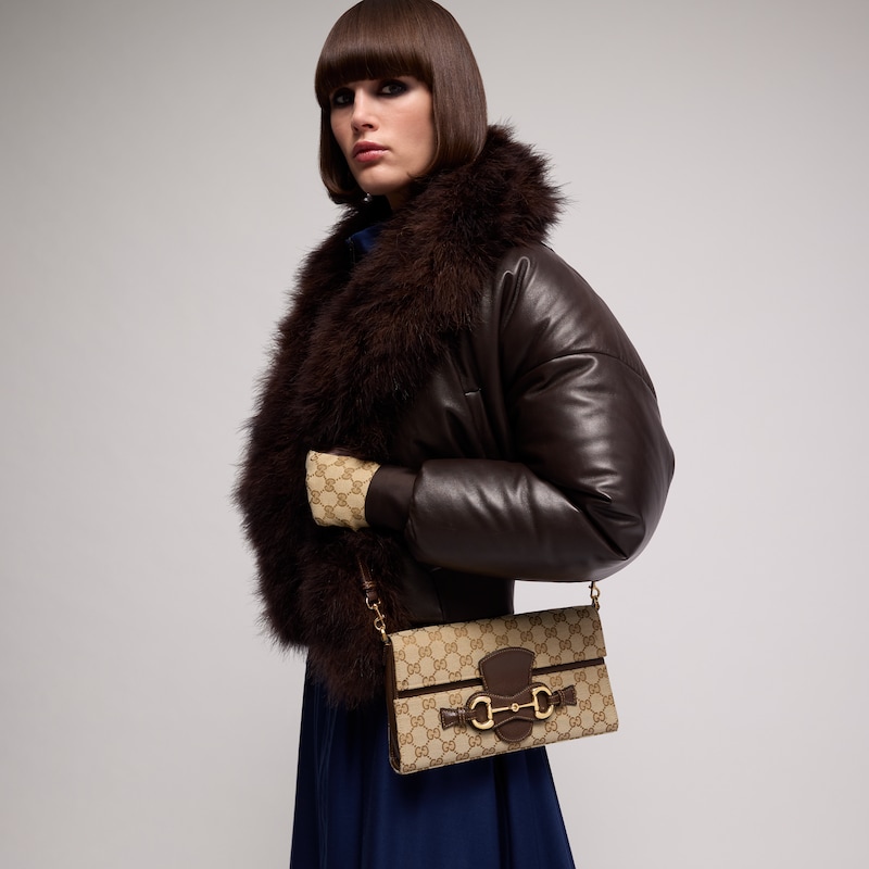 Gucci Horsebit Ristretto Medium Shoulder Bag | Thumbnail 2 Gucci Horsebit Ristretto Medium Shoulder Bag | Thumbnail 2
