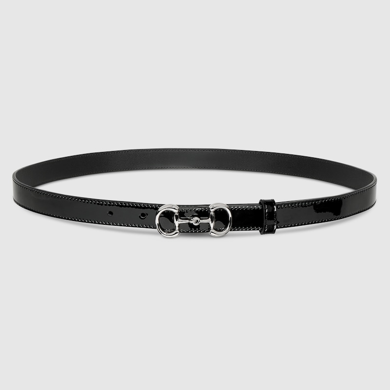 Thin Belt With Horsebit Buckle Thin Belt With Horsebit Buckle