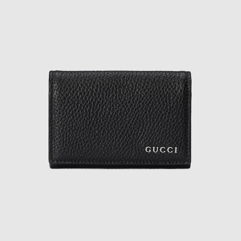 Card Case Wallet With Gucci Logo