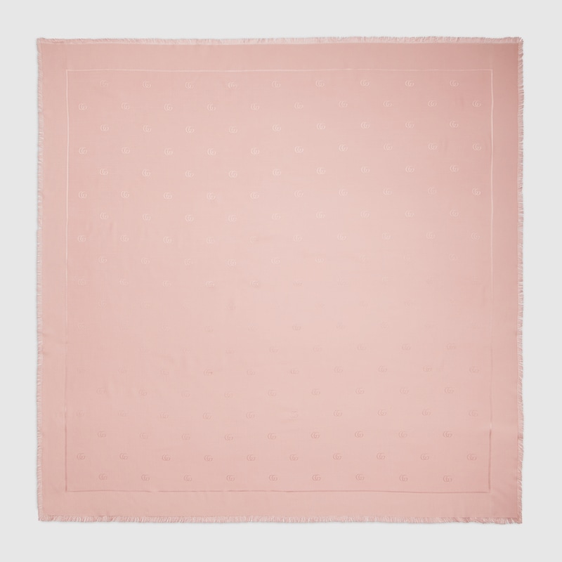 Double G Silk Wool Shawl Double G Silk Wool Shawl
