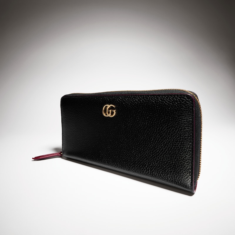 Gucci Bi-color GG Marmont Zip Around Wallet | Thumbnail 2 Gucci Bi-color GG Marmont Zip Around Wallet | Thumbnail 2