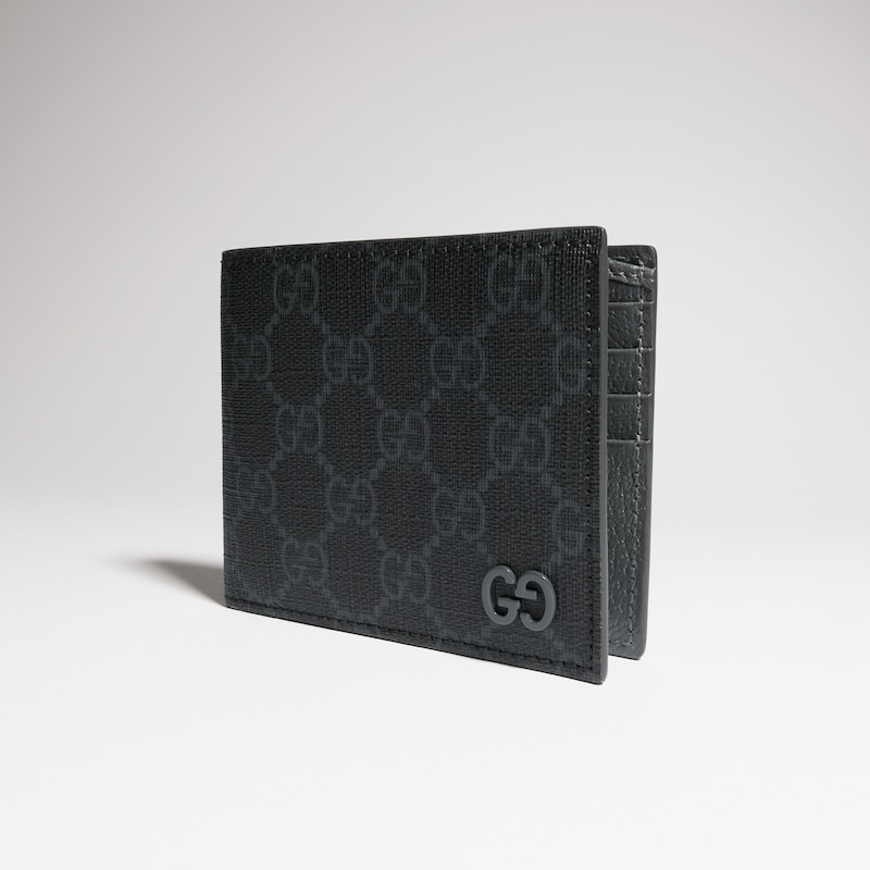 Gucci Grey Interior GG Bi-fold Wallet | Thumbnail 3 Gucci Grey Interior GG Bi-fold Wallet | Thumbnail 3
