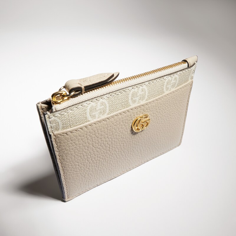 Gucci Bi-color GG Marmont Zip Key Pouch | Thumbnail 3