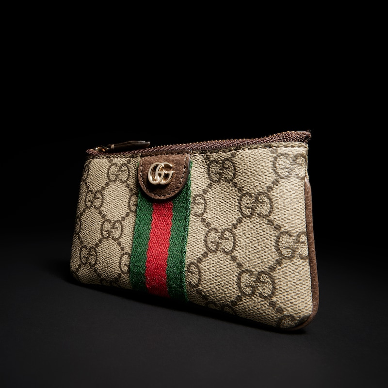 Gucci Ophidia Zip Key Pouch | Thumbnail 3 Gucci Ophidia Zip Key Pouch | Thumbnail 3
