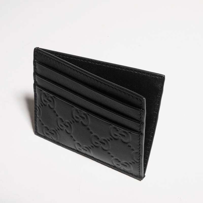 Gucci GG Emblem Card Case | Thumbnail 2 Gucci GG Emblem Card Case | Thumbnail 2