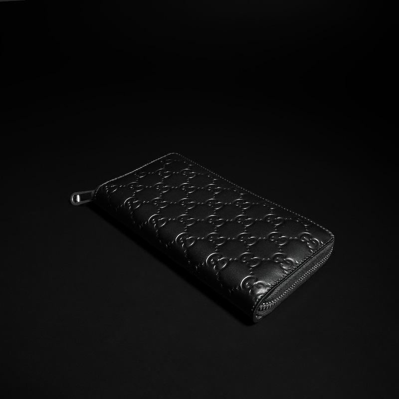 Gucci GG Emblem Zip Around Wallet | Thumbnail 3 Gucci GG Emblem Zip Around Wallet | Thumbnail 3