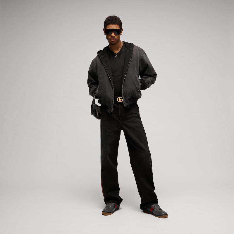 Gucci Wornout-effect Screener Sneaker | Thumbnail 2 Gucci Wornout-effect Screener Sneaker | Thumbnail 2
