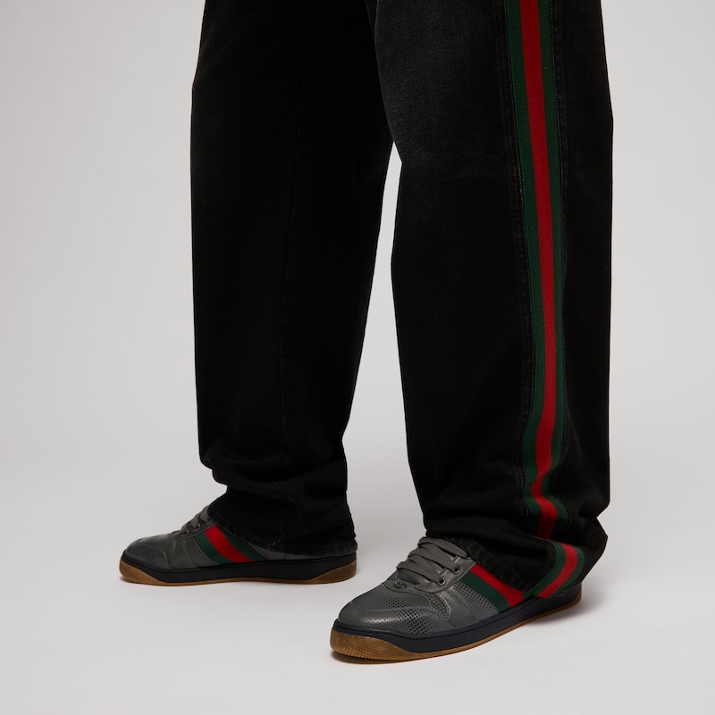 Gucci Wornout-effect Screener Sneaker | Thumbnail 3 Gucci Wornout-effect Screener Sneaker | Thumbnail 3