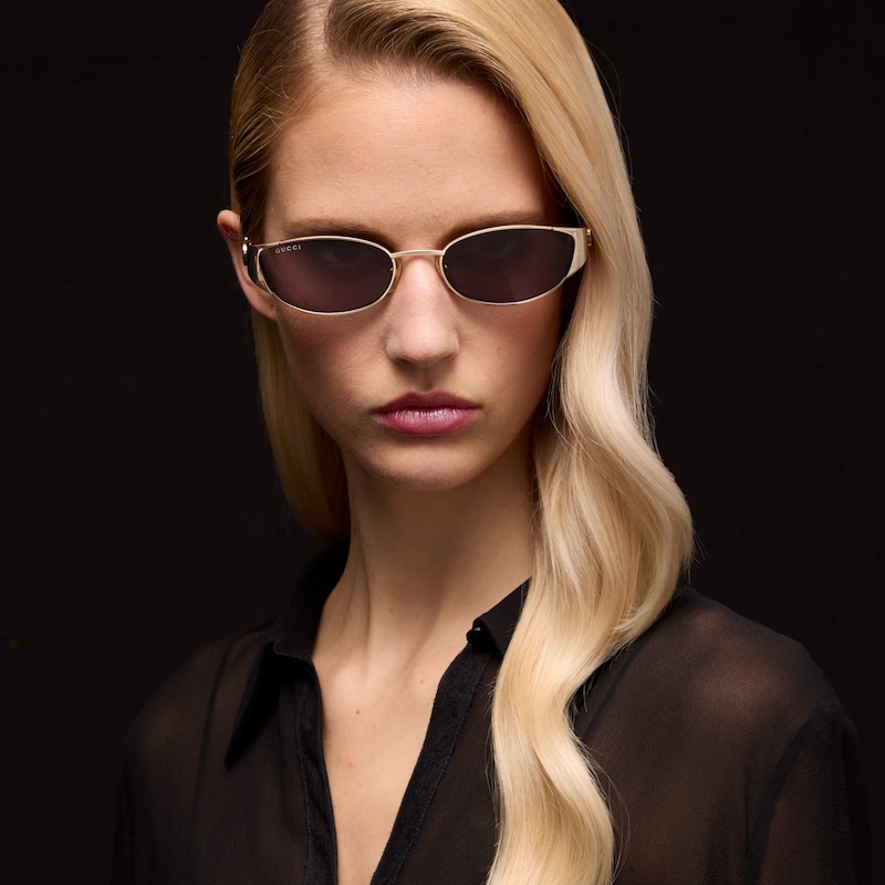 Gucci Oval-frame Sunglasses | Thumbnail 2 Gucci Oval-frame Sunglasses | Thumbnail 2