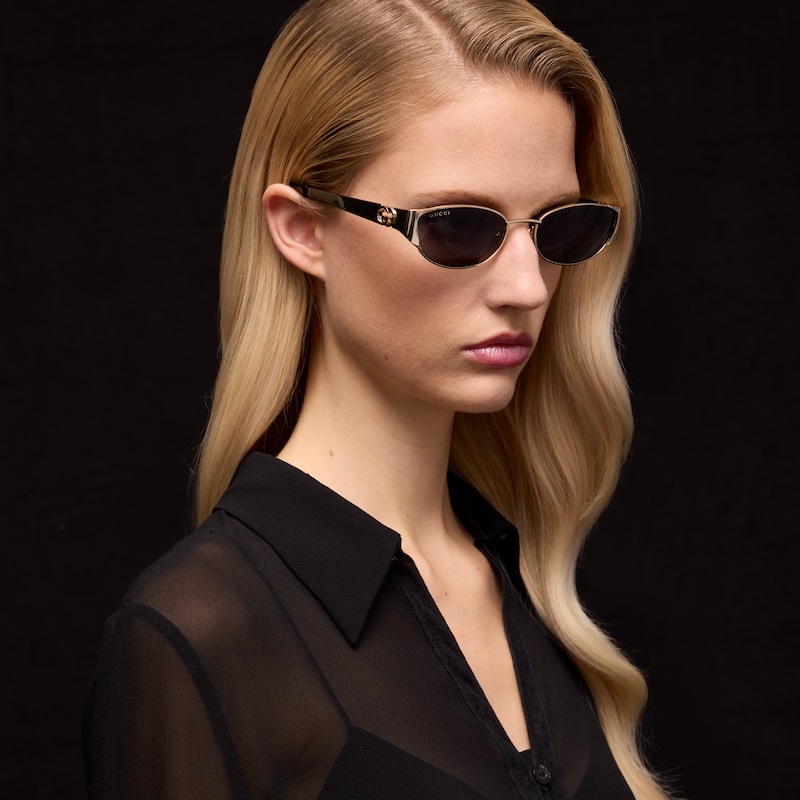 Gucci Oval-frame Sunglasses | Thumbnail 3 Gucci Oval-frame Sunglasses | Thumbnail 3