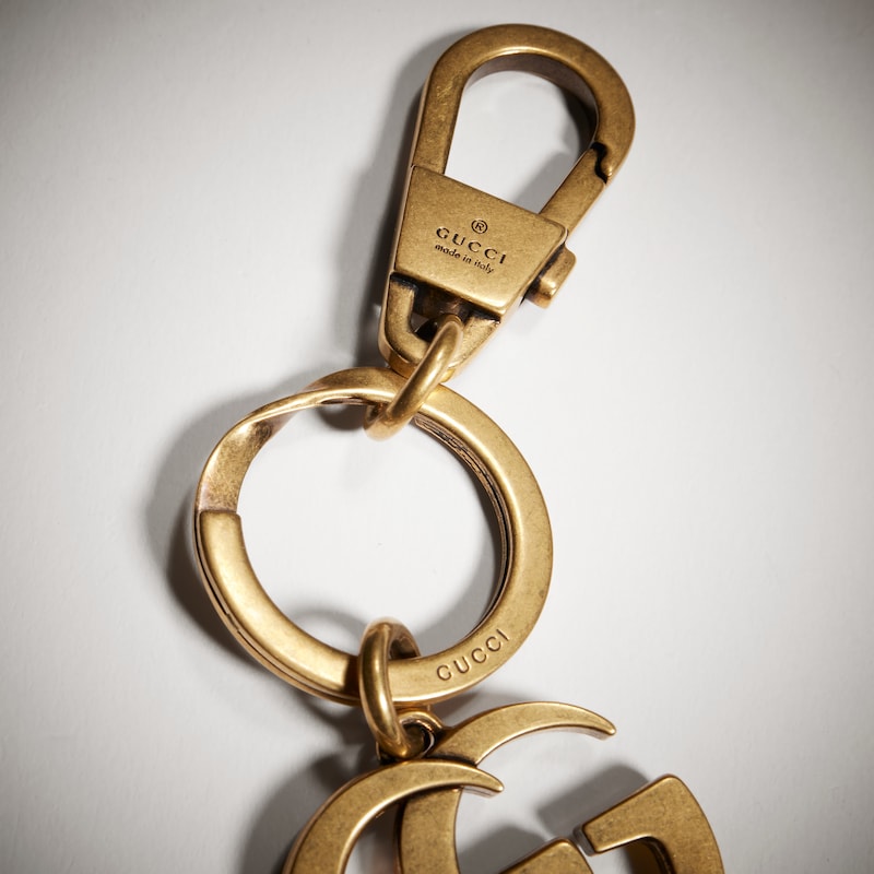 Gucci Double G Keychain | Thumbnail 2 Gucci Double G Keychain | Thumbnail 2