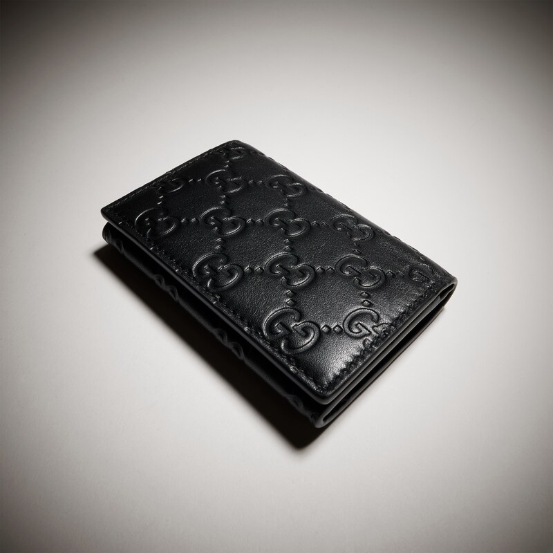 Gucci GG Emblem Card Case | Thumbnail 3 Gucci GG Emblem Card Case | Thumbnail 3