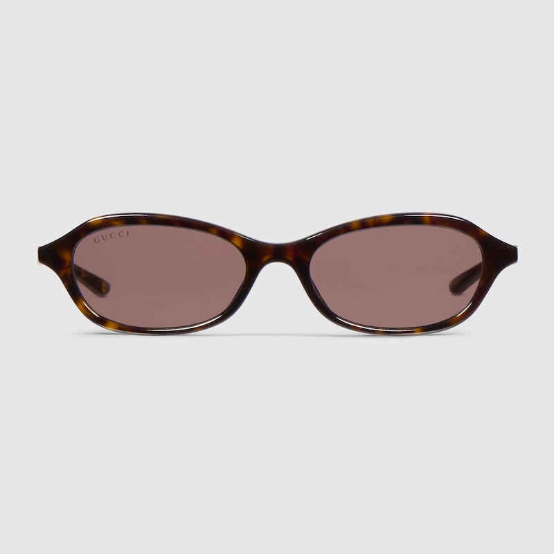 Gucci Oval-frame Sunglasses