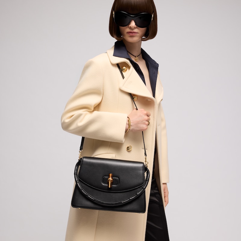 Gucci Bamboo Vendetta Medium Top Handle Bag | Thumbnail 3