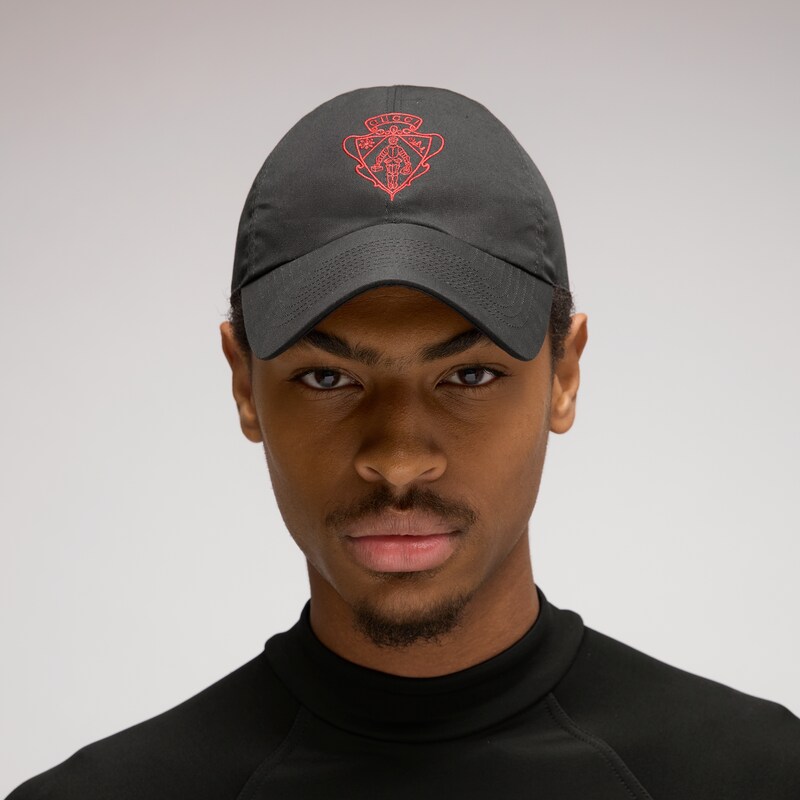 Gucci Cotton Baseball Hat With Embroidery | Thumbnail 2