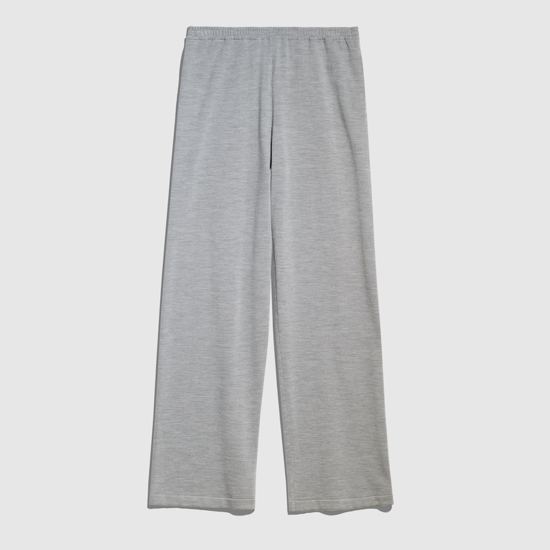 Gucci Wool Silk Blend Leisure Pants
