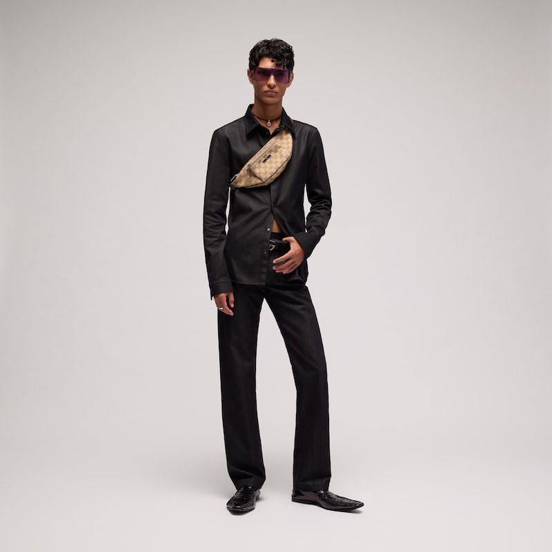 Gucci Cotton Silk Shirt With Embroidery | Thumbnail 2 Gucci Cotton Silk Shirt With Embroidery | Thumbnail 2