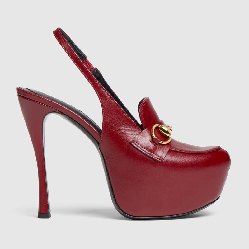 Platform Slingback With Horsebit Platform Slingback With Horsebit