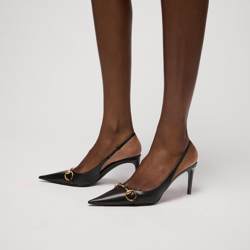 Gucci Donna Slingback Pump | Thumbnail 3 Gucci Donna Slingback Pump | Thumbnail 3