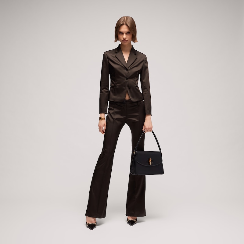Gucci Stretch Acetate Duchesse Jacket | Thumbnail 2 Gucci Stretch Acetate Duchesse Jacket | Thumbnail 2