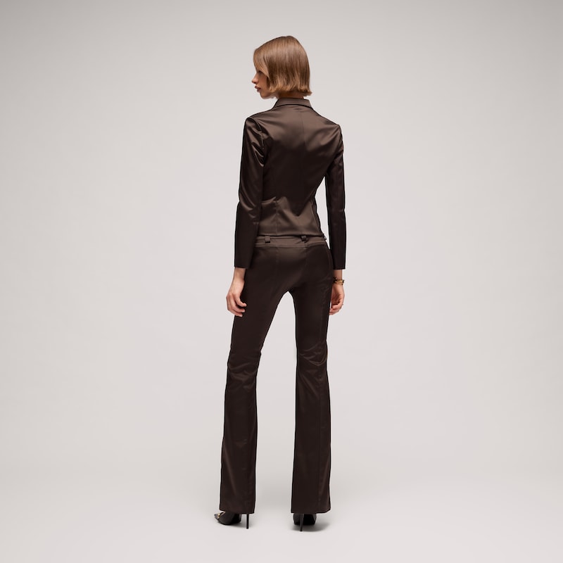 Gucci Stretch Acetate Duchesse Jacket | Thumbnail 3 Gucci Stretch Acetate Duchesse Jacket | Thumbnail 3