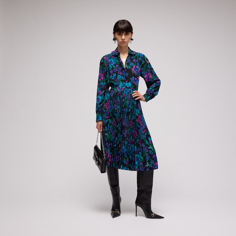 Gucci Printed Silk Crêpe De Chine Shirt | Thumbnail 3 Gucci Printed Silk Crêpe De Chine Shirt | Thumbnail 3