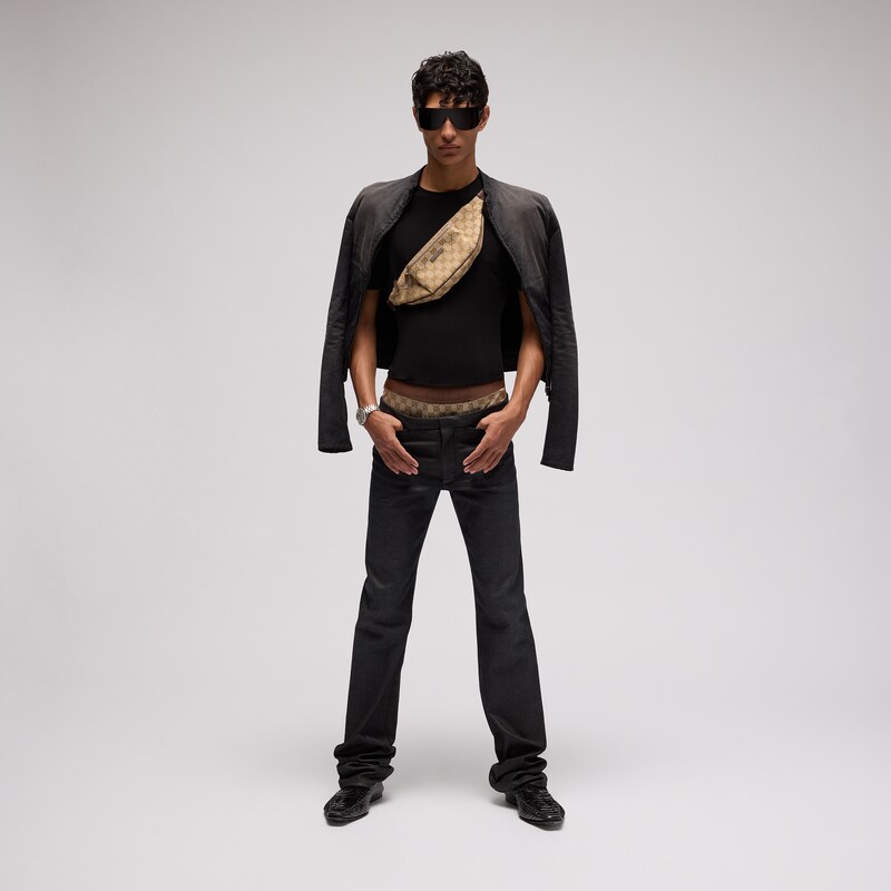 Gucci Cotton Viscose Jacket With Python Effect | Thumbnail 2 Gucci Cotton Viscose Jacket With Python Effect | Thumbnail 2