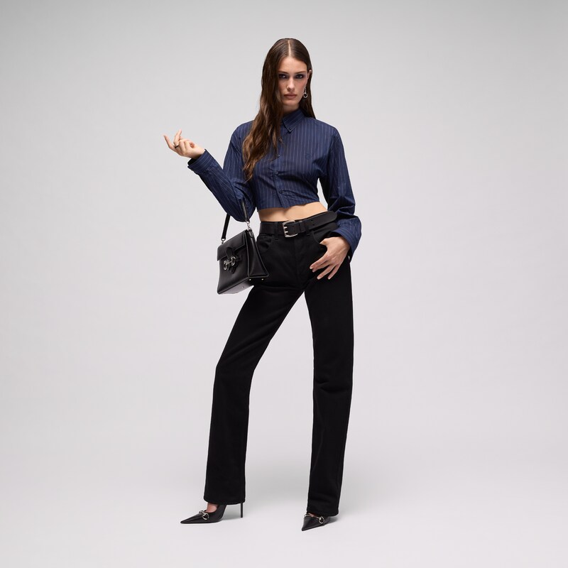 Gucci Pinstripe Cotton Poplin Shirt | Thumbnail 2