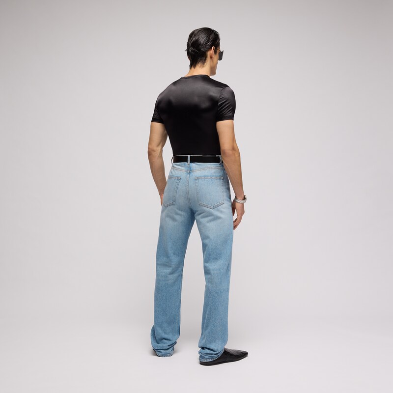 Gucci Bleached Stone Washed Denim Pants | Thumbnail 3 Gucci Bleached Stone Washed Denim Pants | Thumbnail 3