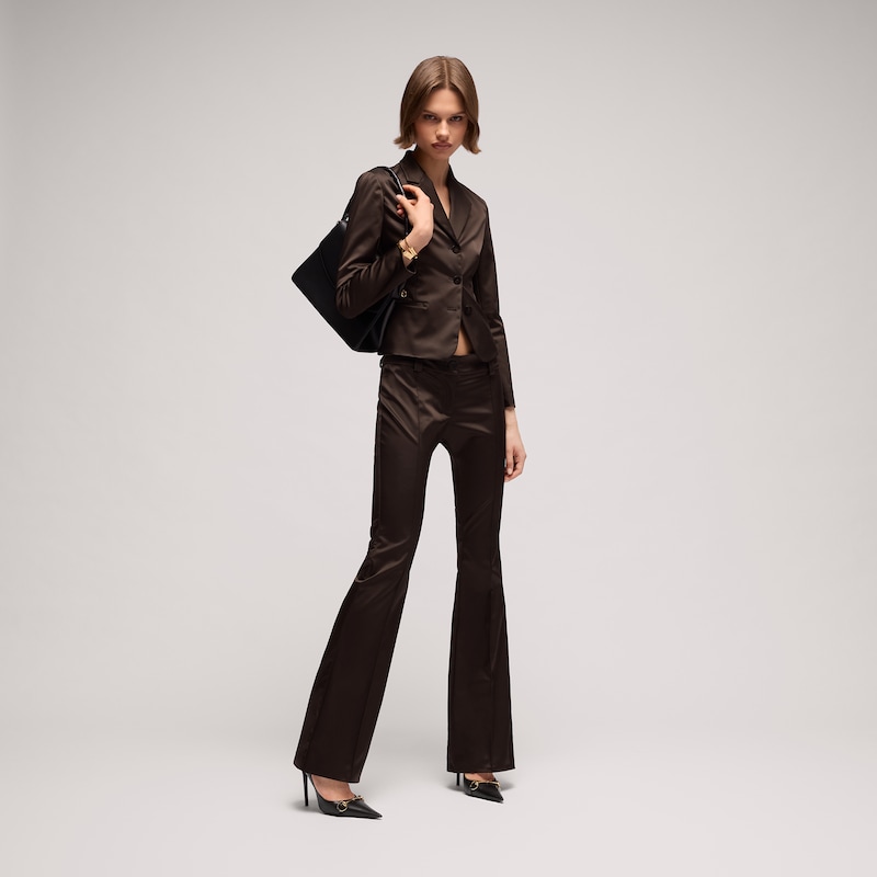 Gucci Stretch Acetate Duchesse Pants | Thumbnail 2 Gucci Stretch Acetate Duchesse Pants | Thumbnail 2