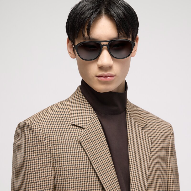 Gucci Specialized-fit Navigator Sunglasses | Thumbnail 2 Gucci Specialized-fit Navigator Sunglasses | Thumbnail 2
